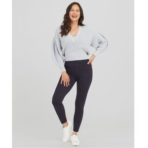 SPANX The Perfect Pant Ankle 4-Pocket Black Pants Size M